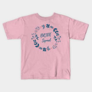 bride squad Kids T-Shirt